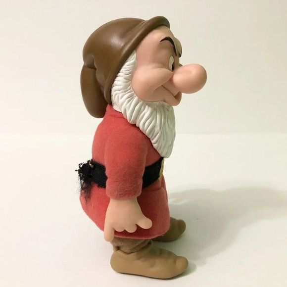 Vtg Disney Snow  White and the Seven Dwarfs Grumpy Applause Doll Plush - Picture 12 of 16